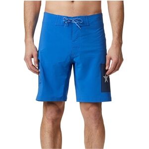 Columbia Men's PFG Fish Series Board Short, Breathable, UPF 50 Sun Protection
